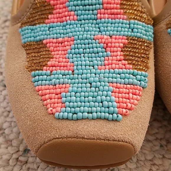 Dolce Vita colorful beaded loafers size 7.5 - Picture 2 of 4